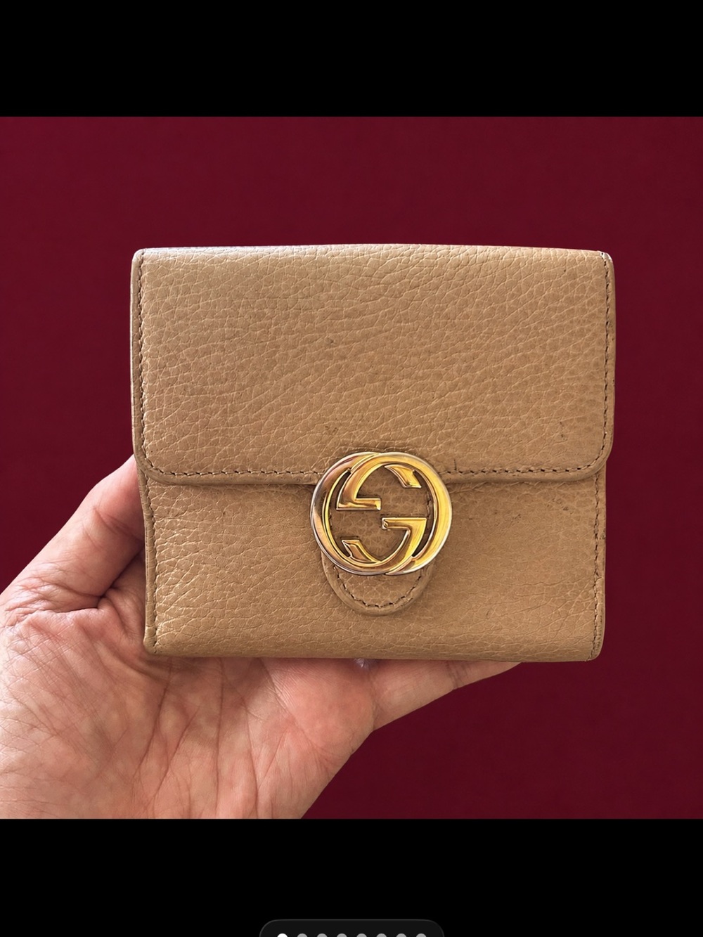 GUCCI Interlocking GG bifold WALLET